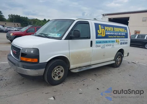 2017 GMC Savana 2500 Work Van из США, поврежденный, VIN 1GTW7AFF6H1906814